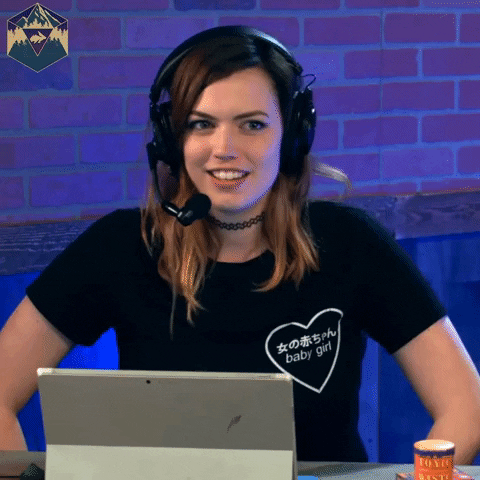 hyperrpg giphyupload reaction happy excited GIF