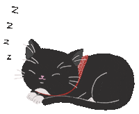 Fat Cat Sticker