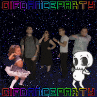 gif_dance_party gif dance party museum of the moving image gif elevator GIF