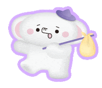 Character Kiki Sticker by ham_nyngangnyang