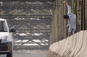 Chasing Running Man GIF