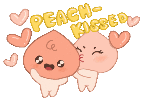 Peachbum Sticker by Secondate