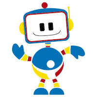 Happy Robot Sticker by Marketing Ranieri
