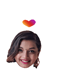 Harshitha Rudresh Sticker by BORN ON INSTAGRAM