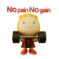 Beast Mode Workout Sticker by Gumazing