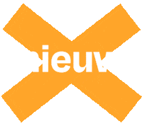 Nieuw Kruis Sticker by Studio Arsène