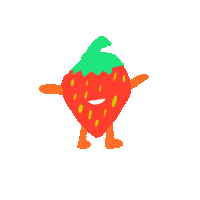 Vivons-physio-logique happy fruits joie sante Sticker