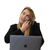 Work Phone Sticker by Blacklist Creative