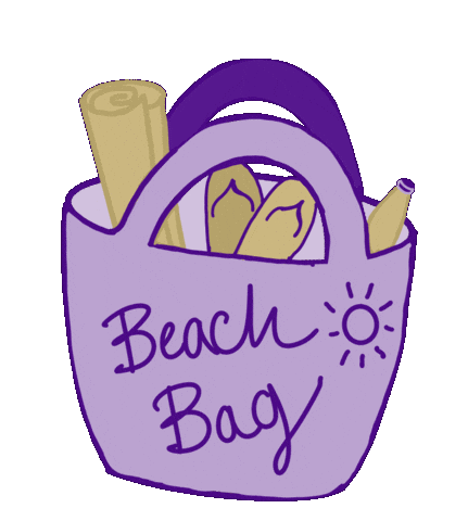 Summer Bag Sticker by James Madison University