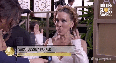 sarah jessica parker GIF by Golden Globes