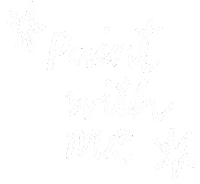 Paint With Me Sticker by Louisa Taylor Studio