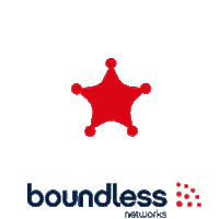 Christmas Star Sticker by Boundless Networks