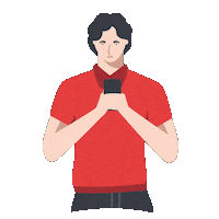 App Texting Sticker by Red Sofa