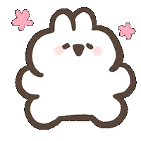 Happy 兔兔 Sticker by ChuChu X BoBo