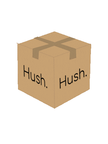 HushBlankets sleep sleeping shhh package Sticker