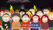 Angry Pitchfork GIF by South Park
