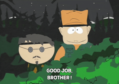 forest standing GIF by South Park 