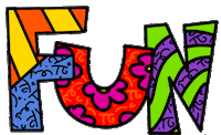 Fun Sticker by Romero Britto