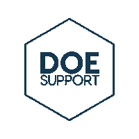 doesupport logo social media canva virtual assistant Sticker