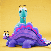 Performance Vibing GIF by Claynosaurz