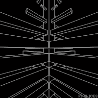 black and white loop GIF by Pi-Slices