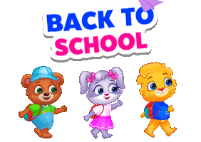 Studying Back To School Sticker by Lucas and Friends by RV AppStudios