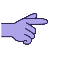point finger Sticker by Curology