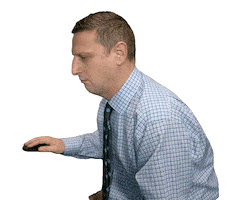 Stressed Tim Robinson Sticker by NETFLIX