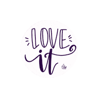 Love It Words Sticker