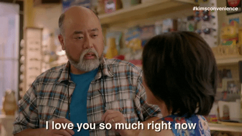 i love you so much right now GIF by Kim's Convenience