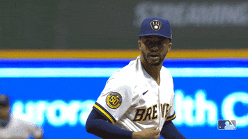 Dirt Off Your Shoulder GIF by Milwaukee Brewers