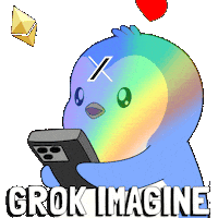 Imagine Artificial Intelligence Sticker by Pudgy Penguins