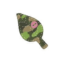 Leaf Thread Sticker