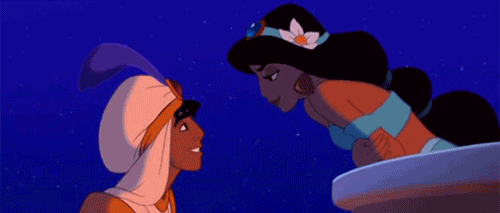 princess jasmine kiss GIF