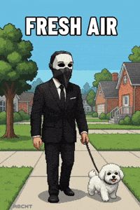 Blue Sky Dog GIF by ABCNT