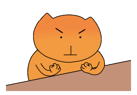 Angry Face Sticker