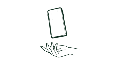 sevenwillows giphyupload instagram phone social media manager Sticker