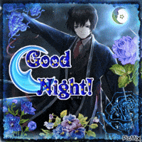 Good Night Text GIF