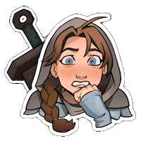 Scared Oh No Sticker by League of Legends