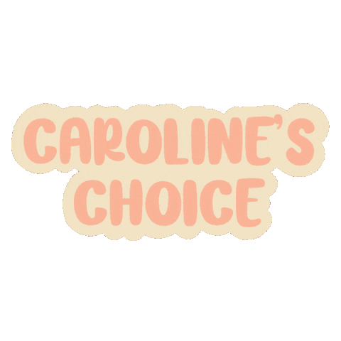 Pink Cd Sticker by Caroline's Choice