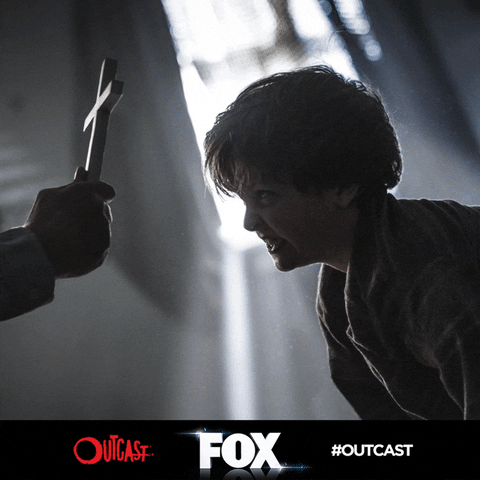 angry fox GIF