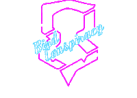 Neon Flash Sticker by Bird Conspiracy