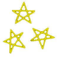 Stars Neon Sticker