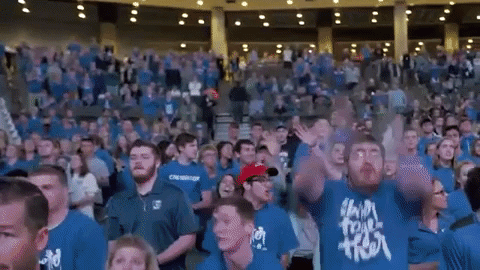 Celebrate Creighton Bluejays GIF by Creighton University