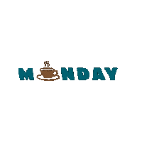 Coffee Monday Sticker by Impreg GmbH