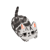 Cat Lisa Sticker