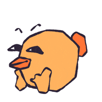 Duck Tell Me More GIF