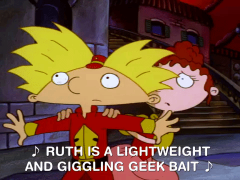 hey arnold nicksplat GIF