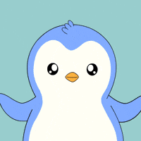 Scared Oh No GIF by Pudgy Penguins