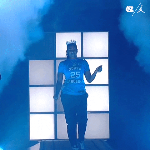 North Carolina Basketball GIF by UNC Tar Heels
